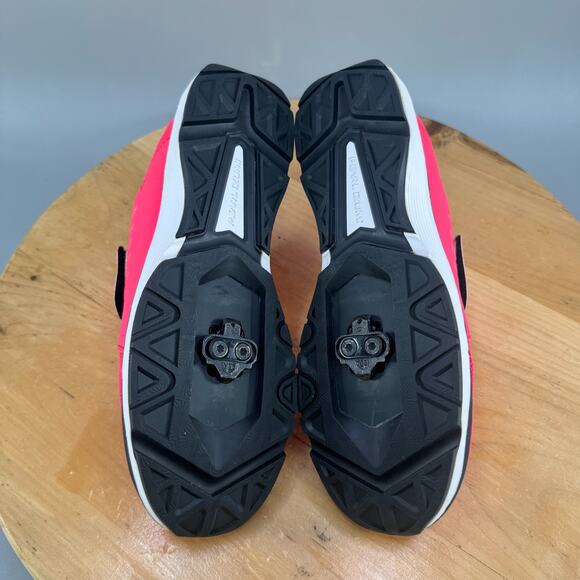Pearl Izumi Vesta Studio Womens Size 9 (EUR 41) Cycling Spin Shoes Pink Black - Picture 7 of 10